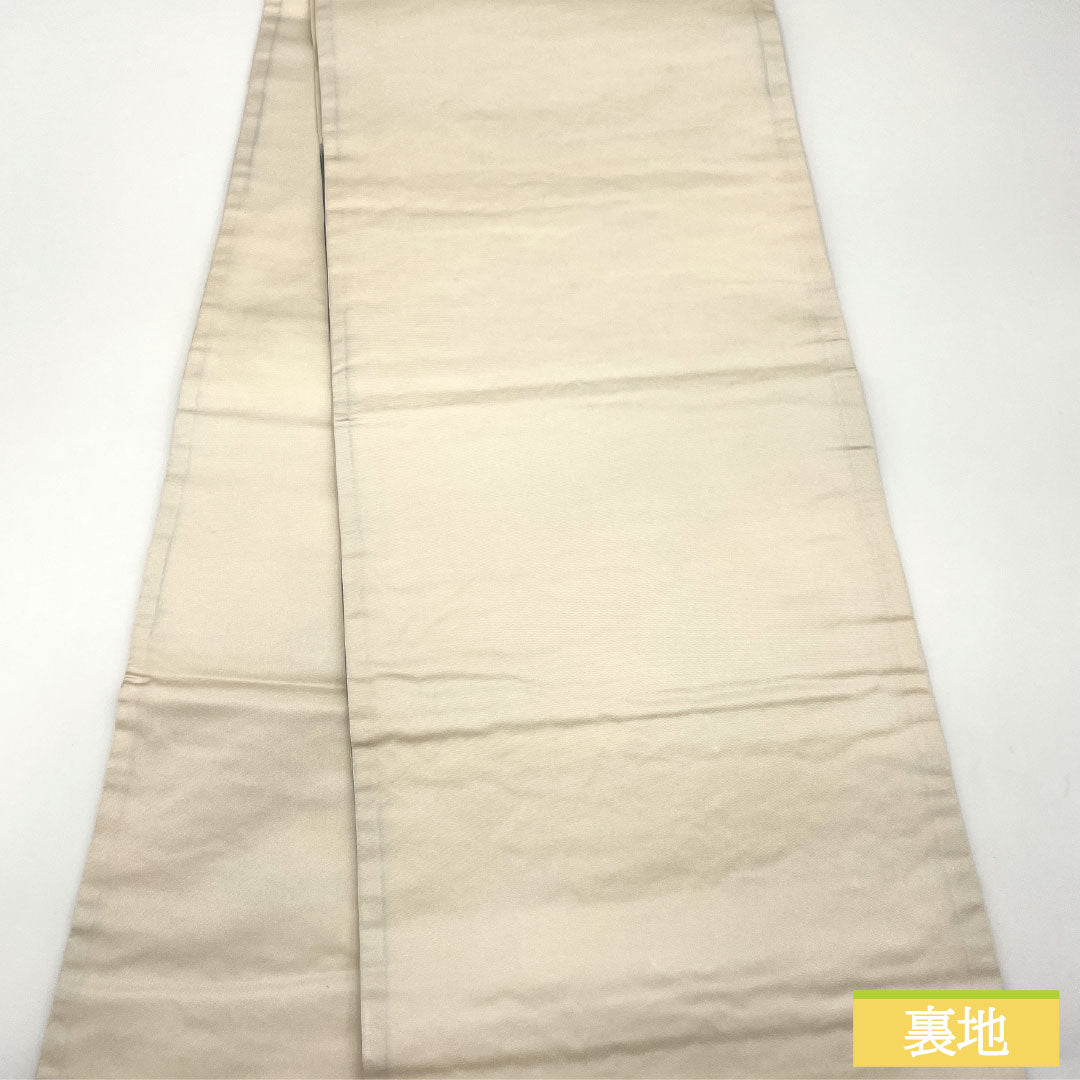 袋帯 正絹 Sランク 唐織 西陣織 吉祥文様 帯丈424cm 六通 フォーマル グラデーション系 1123017082399