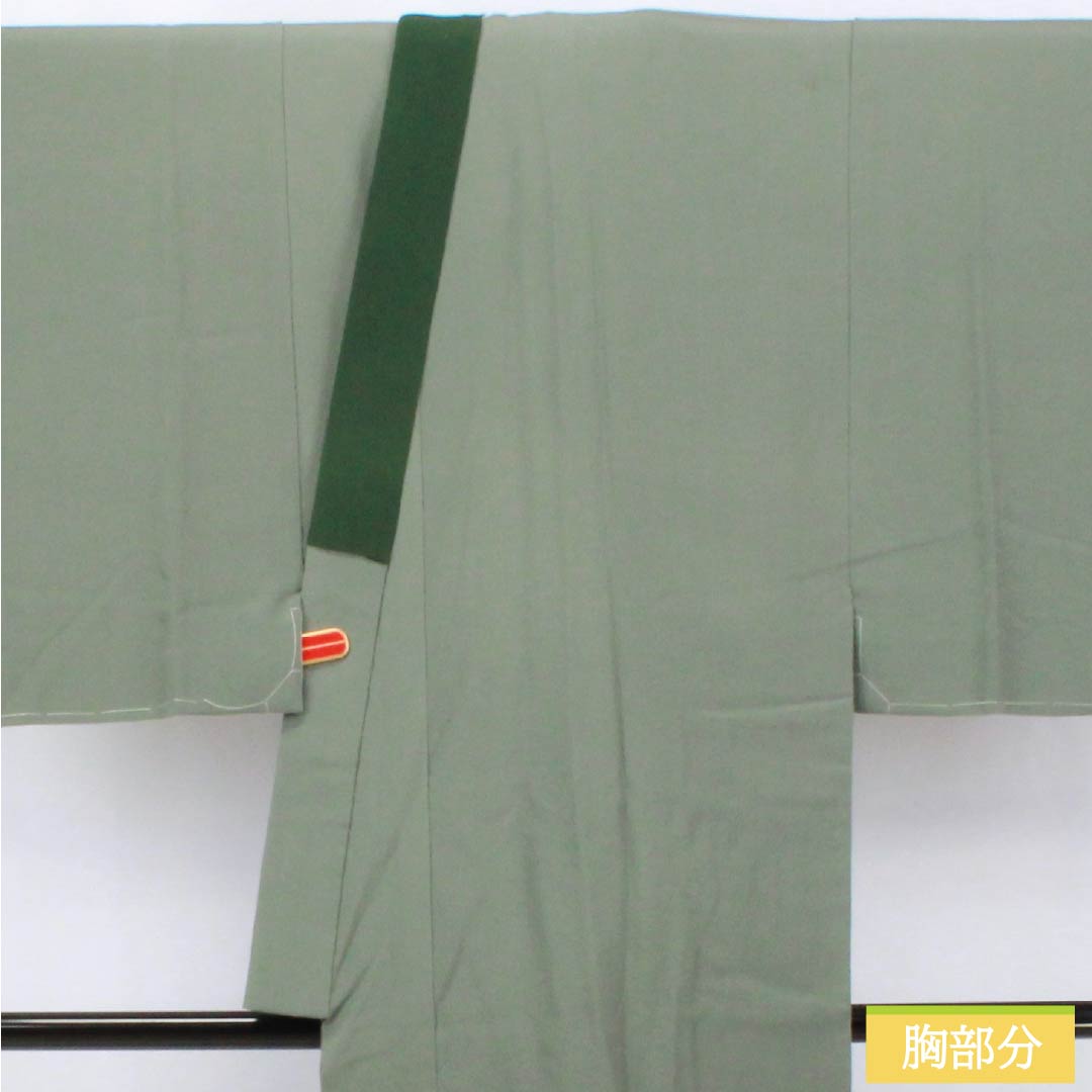 Men's Nagajuban (long under-kimono), Pure Silk, Grade A, Length 133cm, Sleeve Length 66cm, Chigusa Nezuiro (Chigusa Gray), Daimyo Procession, Mount Fuji Design, Single-Layer, Gray, Item Number 1140000603322