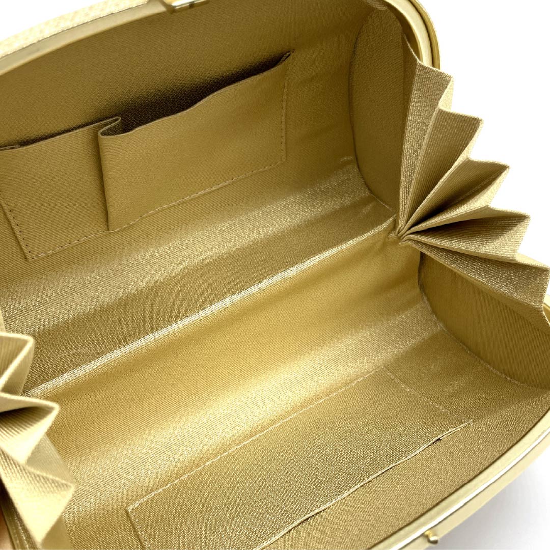 和装バック フォーマル 金色(きんいろ) 振袖用 桜 古典柄 金系 Sランク 113900048221