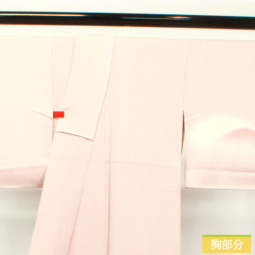 訪問着 正絹 袷 身丈155.5cm 裄丈62.5cm 葡萄色 作家物 京友禅 御所車 遠山ボカシ Sランク 紫系 1112003402320