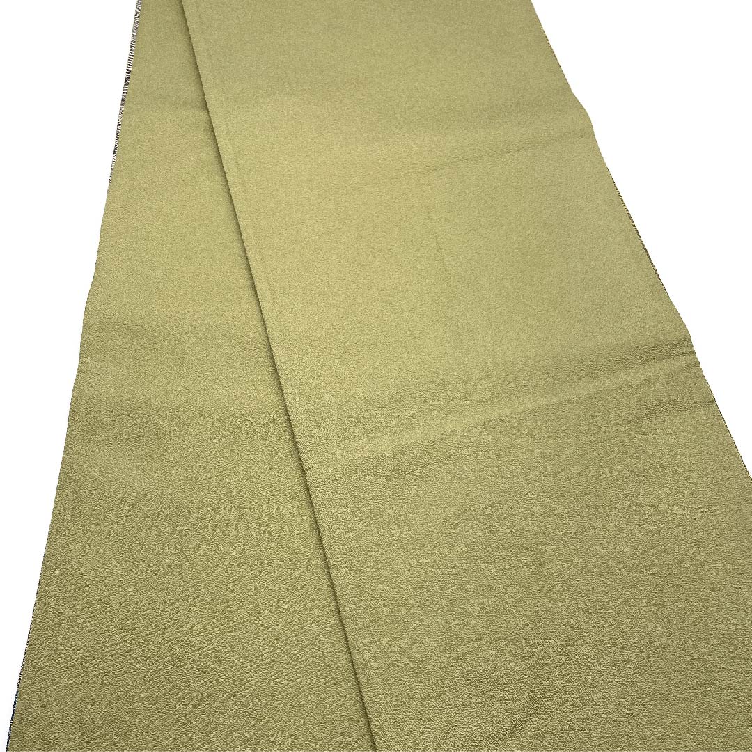 袋帯 切り嵌め 幾何学模様 帯丈446cm 正絹 Aランク 六通 セミフォーマル 銀系 1123005643322