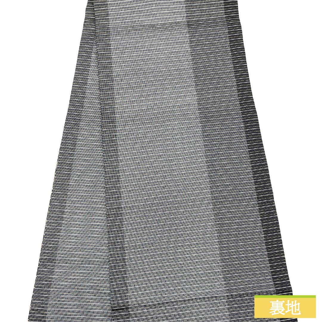 袋帯 正絹 引箔 薔薇 帯丈455cm Sランク 全通 フォーマル モノトーン 1123013342427