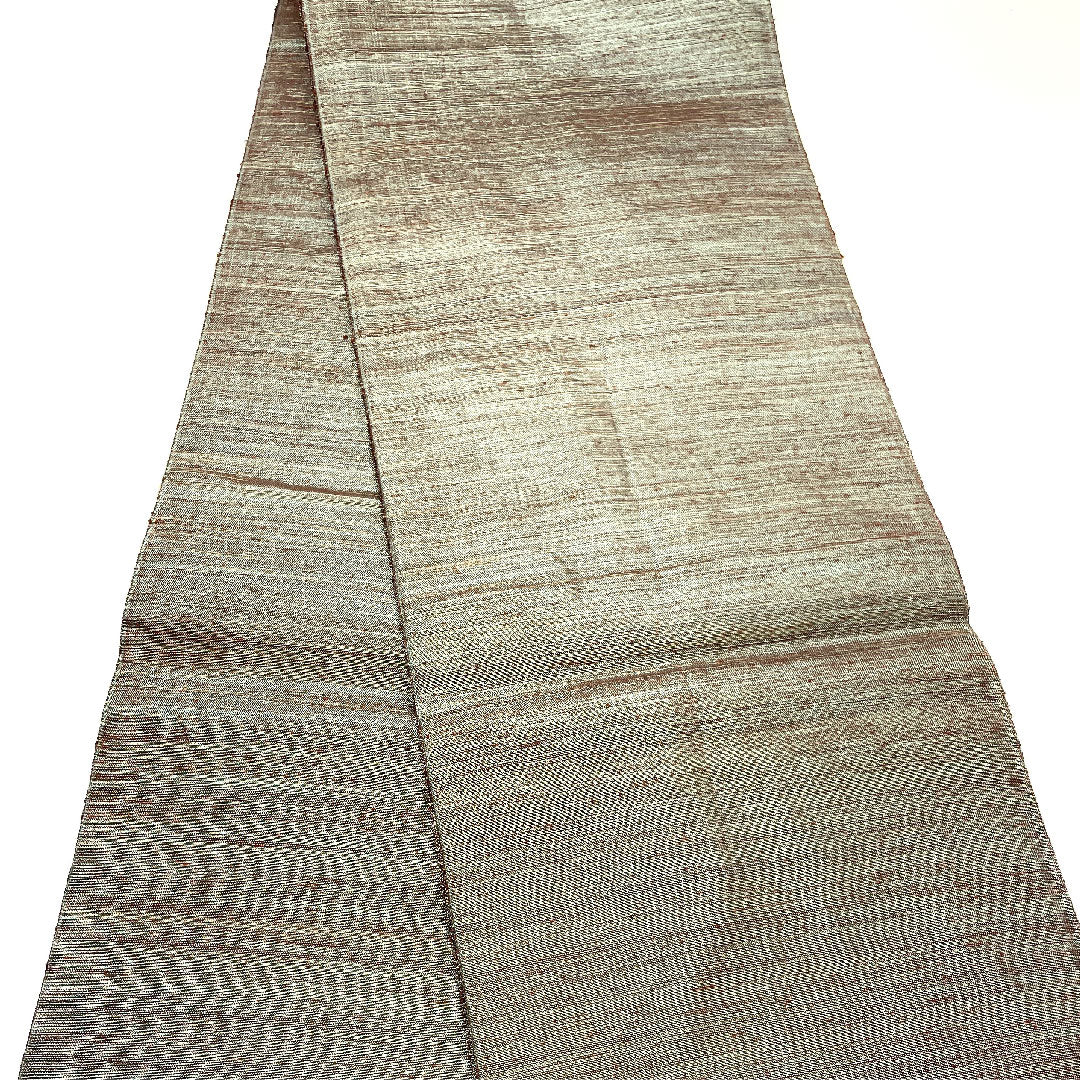 袋帯 焼箔 抽象模様 帯丈436cm 正絹 Sランク ポイント柄 カジュアル グラデーション系 1123005092399