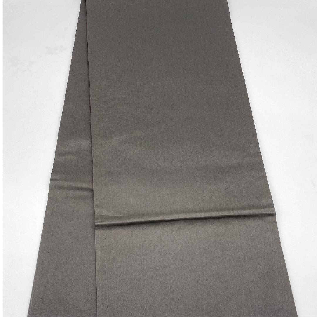 Fukuro Obi (black-gray obi) with abstract patterns, Kano Yuki, obi length 436cm, pure silk, S rank, point pattern, semi-formal, black, 1123008872310