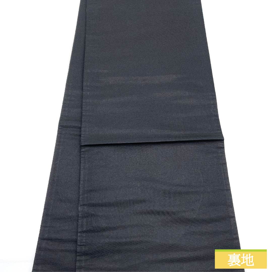 袋帯 正絹 花浅葱色(はなあさぎいろ) 桜 帯丈448cm Sランク 六通 フォーマル グラデーション系 1123011502399