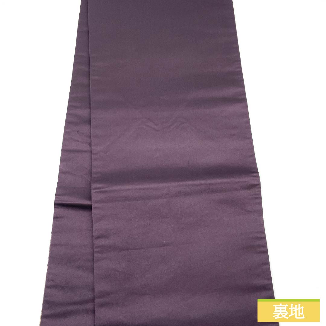 袋帯 正絹 葡萄唐草 華文 帯丈440cm Sランク 六通 セミフォーマル グラデーション系 1123014822399