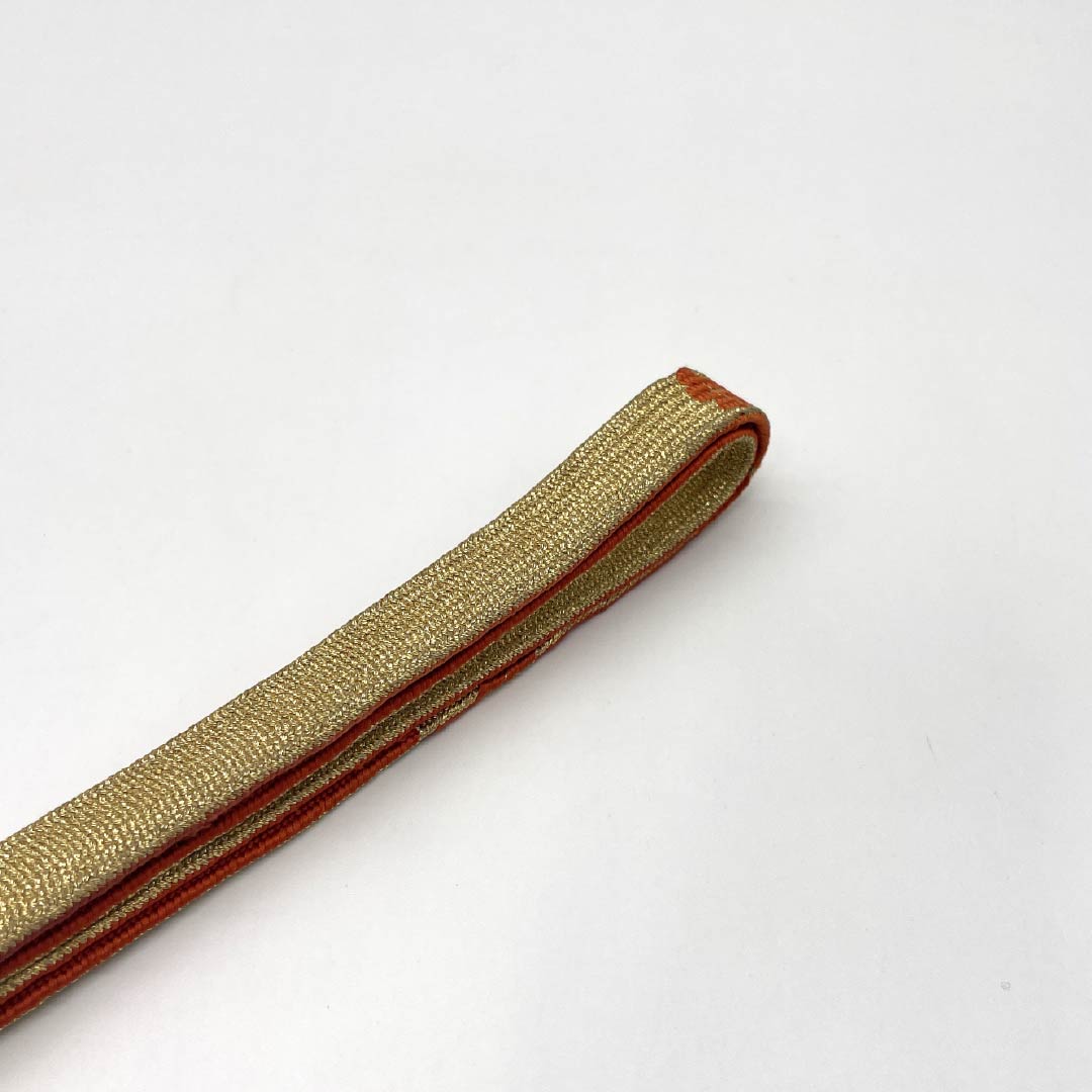 (新古品) 帯締め・帯揚げセット 正絹 Sランク 佐伊多津万色(さいたづまいろ) 長さ約156cm 幅約1.2cm 振袖用 緑系 1141000082319