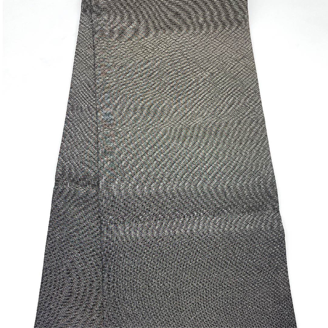 袋帯 雀色(すずめいろ) 小花 帯丈427cm 正絹 Sランク 六通 フォーマル 茶系 1123008382314