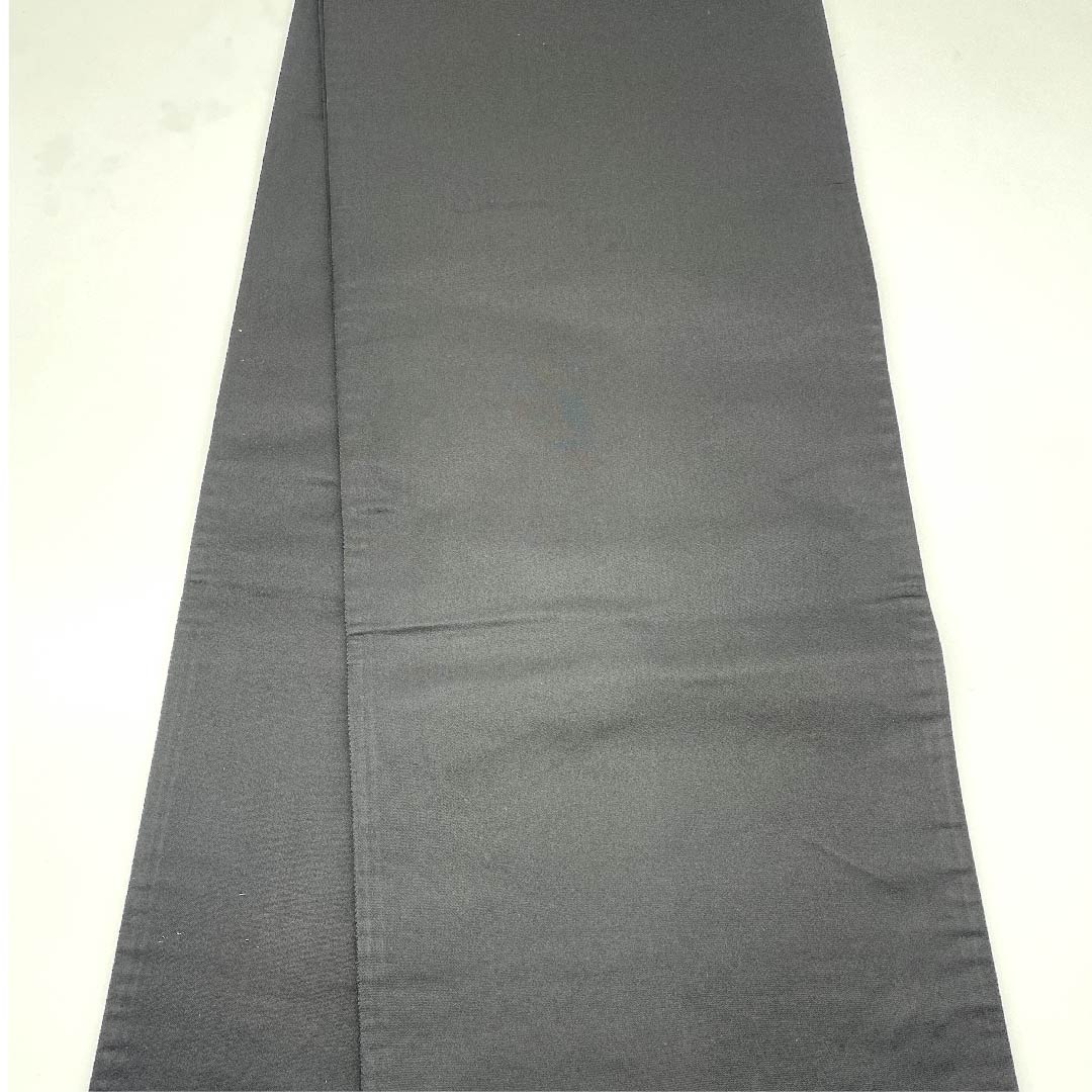 袋帯 深藍色(ふかきあいいろ) 市松模様 星 波 帯丈427cm 正絹 Aランク 六通 セミフォーマル 緑系 1123009003319