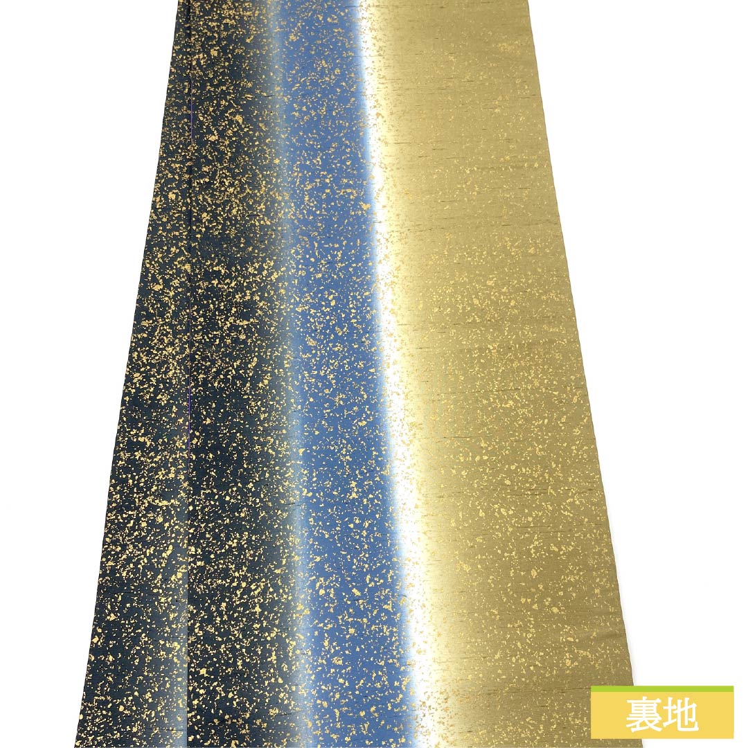 袋帯 正絹 染め帯 牛首紬 桜 リバーシブル 帯丈492cm Sランク 全通 カジュアル グラデーション系 1123013842499