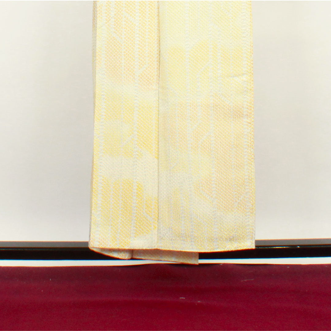 Komon, Length 153.5cm, Sleeve length 60cm, Awase, All tie-dye, Geometric pattern, Pure silk, S rank, Gradation, 1115002522299