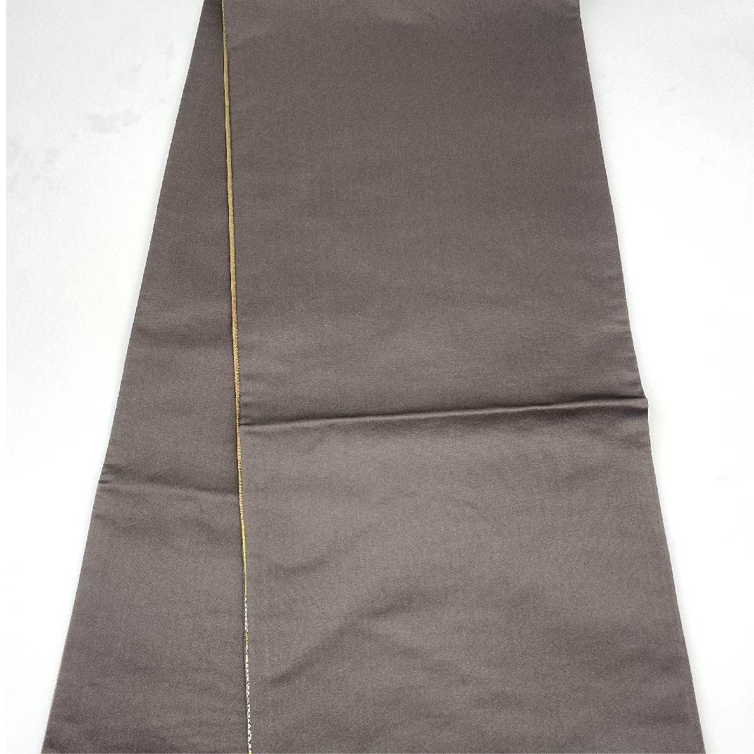 袋帯 金色 加納幸 紗綾型 菊模様 帯丈436cm 正絹 Sランク 六通 フォーマル 金系 1123008622321