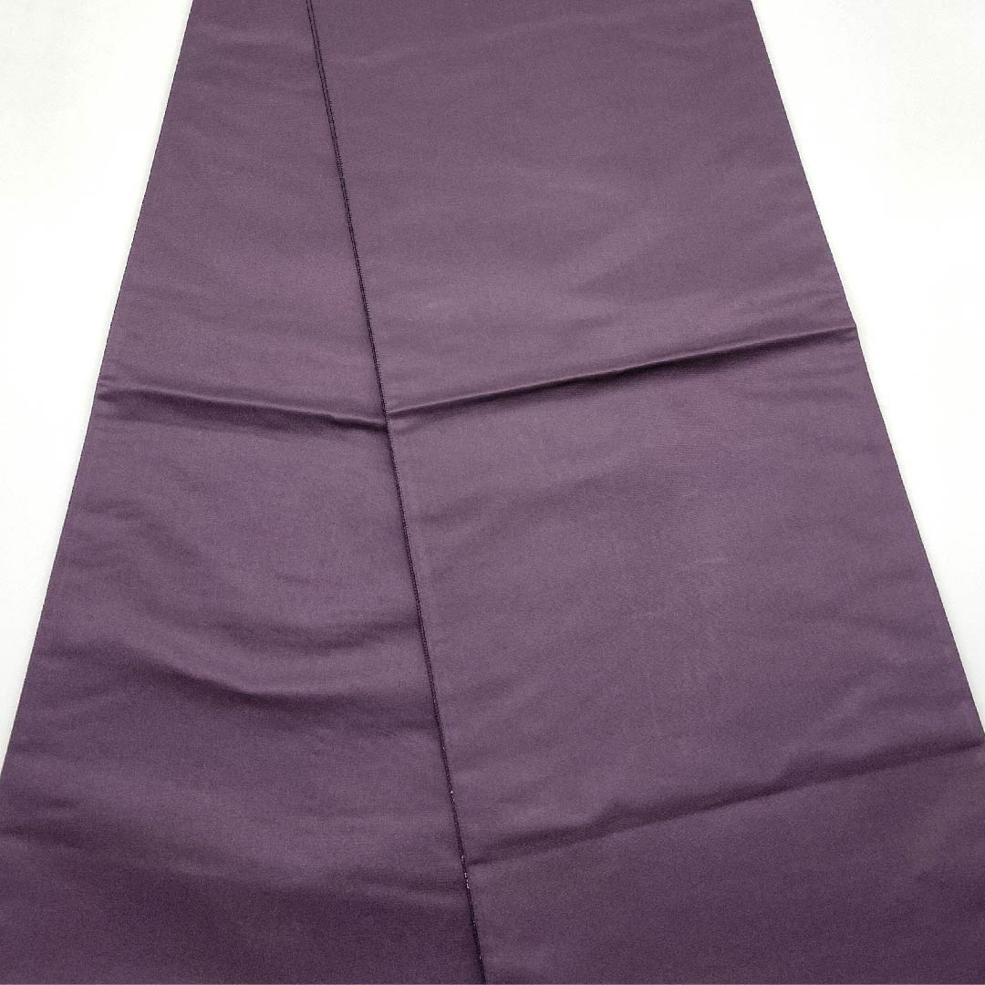 袋帯 紫烏色色(しうしょくいろ) 更紗模様 誉田屋源兵衛 帯丈446cm 正絹 Sランク 六通 カジュアル 紫系 1123006792320