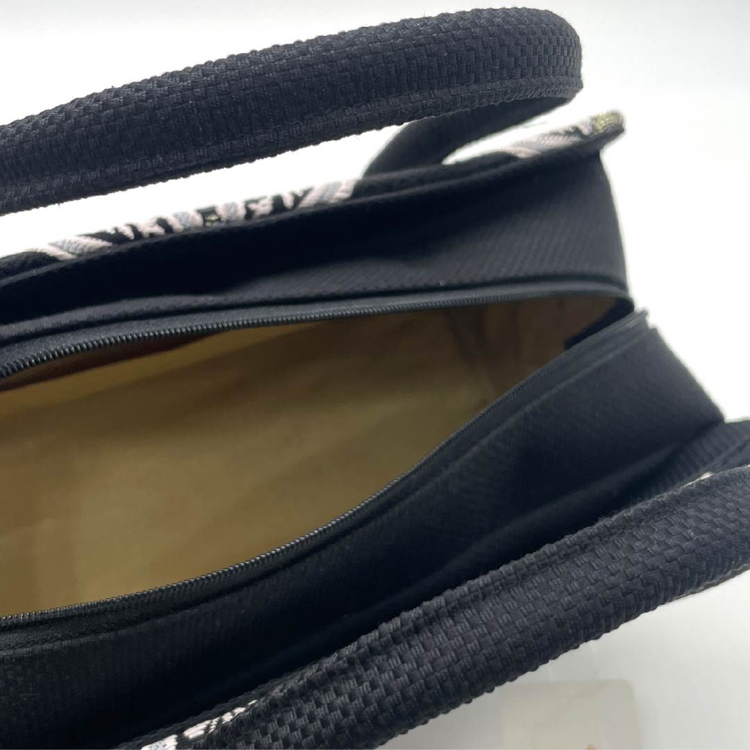 (新古品)和装バッグ セミフォーマル NEWランク 西陣織 利休バッグ 黒系 113900090110