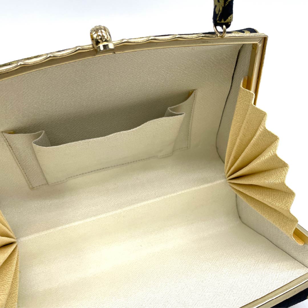 Casual Japanese style bag, black, Fujin, handmade by artist, black, new rank, 113900036110