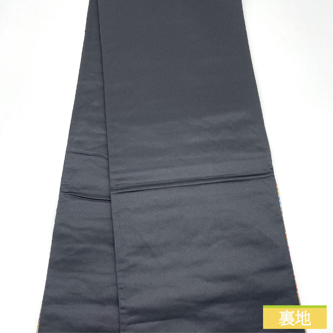 Formal Obi, S-Rank, Nishijin-ori Silk, with Gold-Tone Pattern, Gold-Tone Pattern, 446cm Long, Suitable for Tomesode and Furisode, 1123016282321