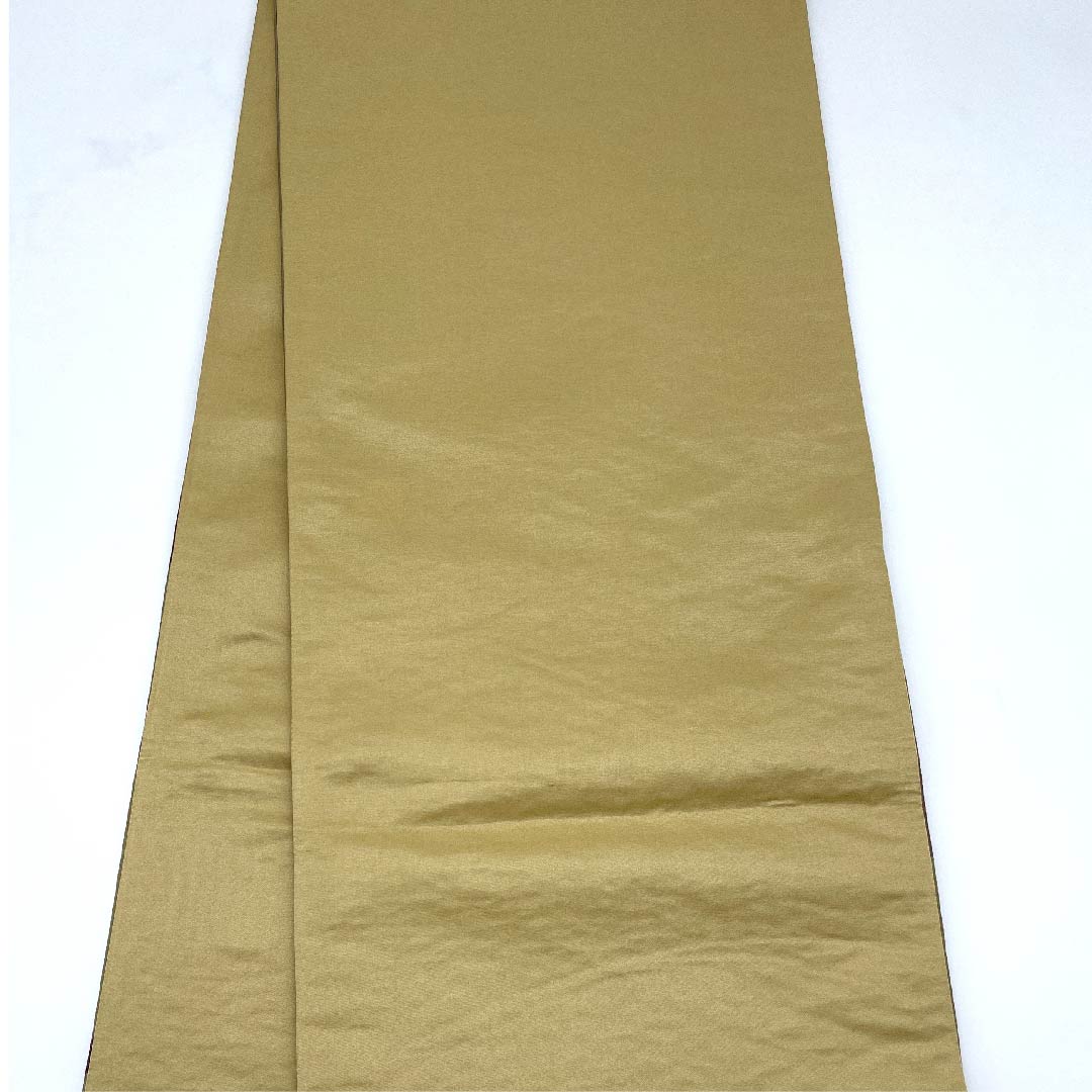 (Unmade) Fukuro Obi (Dried Color) Nuts Abstract Pattern Obi Length 457cm Pure Silk NEW Rank Six-way Casual Beige 1123008461425