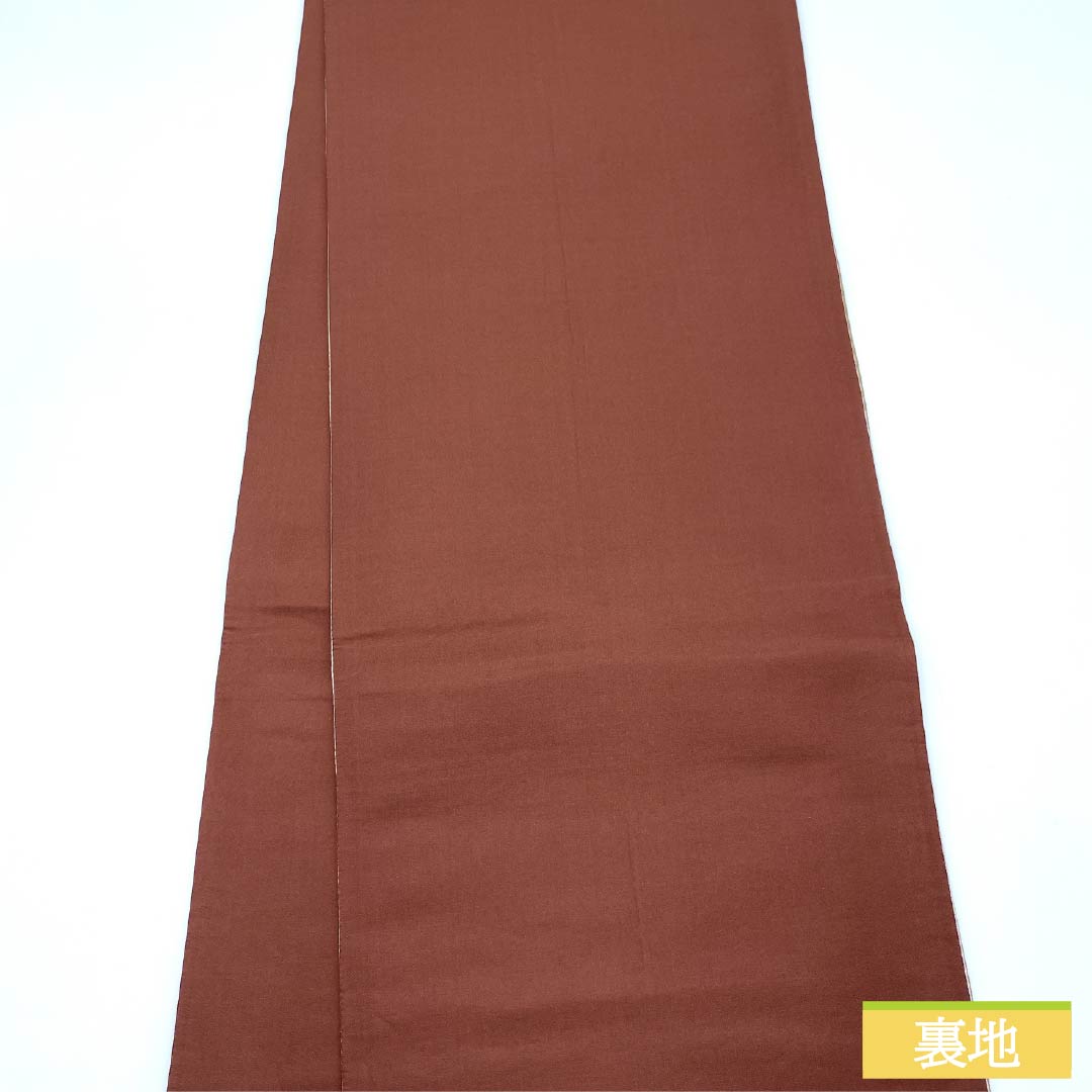 袋帯 正絹 Sランク 染め帯 作家物 草花模様 鱗 帯丈462cm ポイント柄 カジュアル グラデーション系 1123015352499