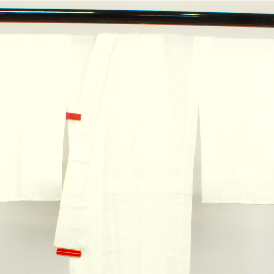 長襦袢 正絹 身丈123cm 裄丈65cm 単衣 フォーマル 露芝 Sランク 白系 1129000512111