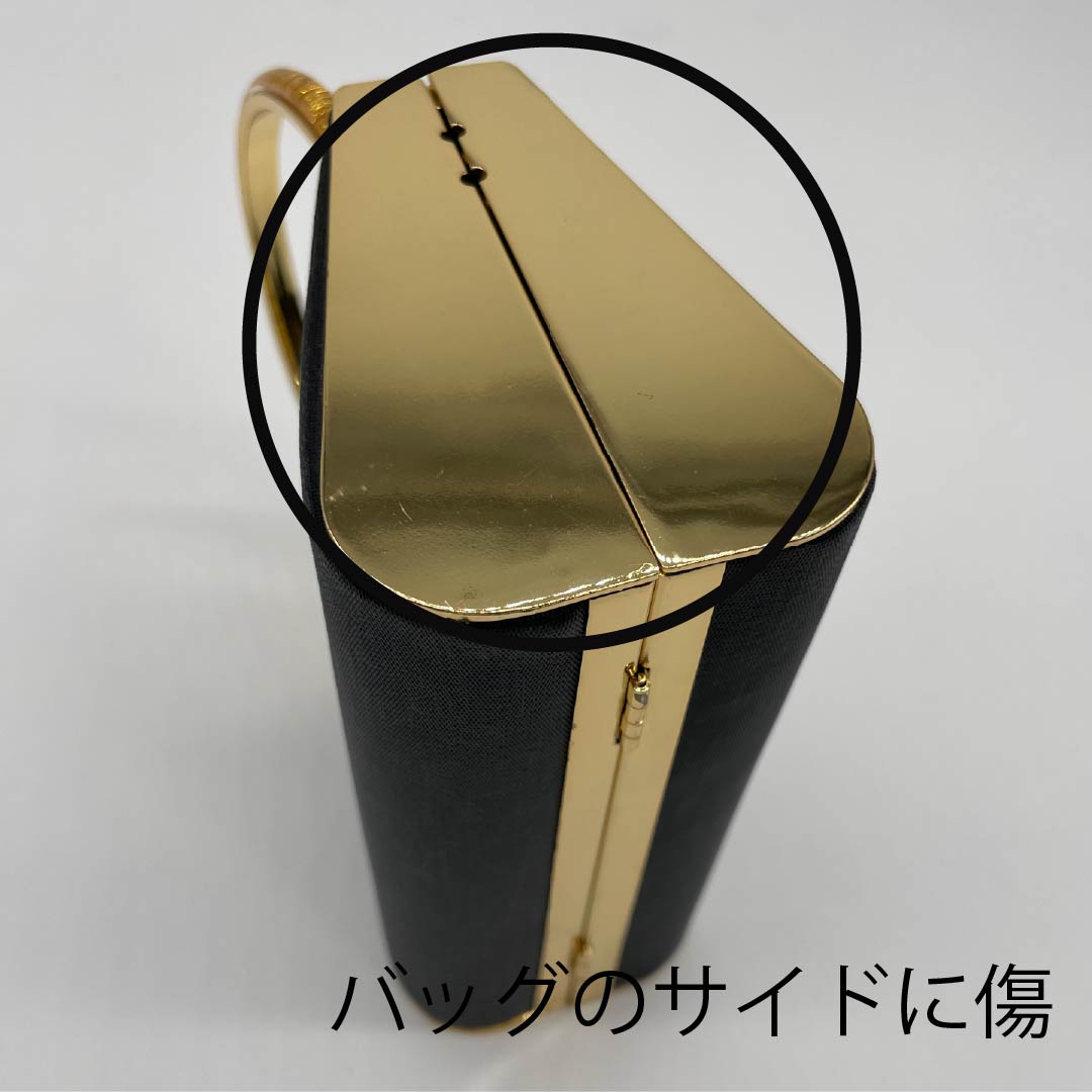 パーティバッグ セミフォーマル 黒色(くろいろ) X.CLUSIVE PARIS 2way 黒系 Aランク 113900001310