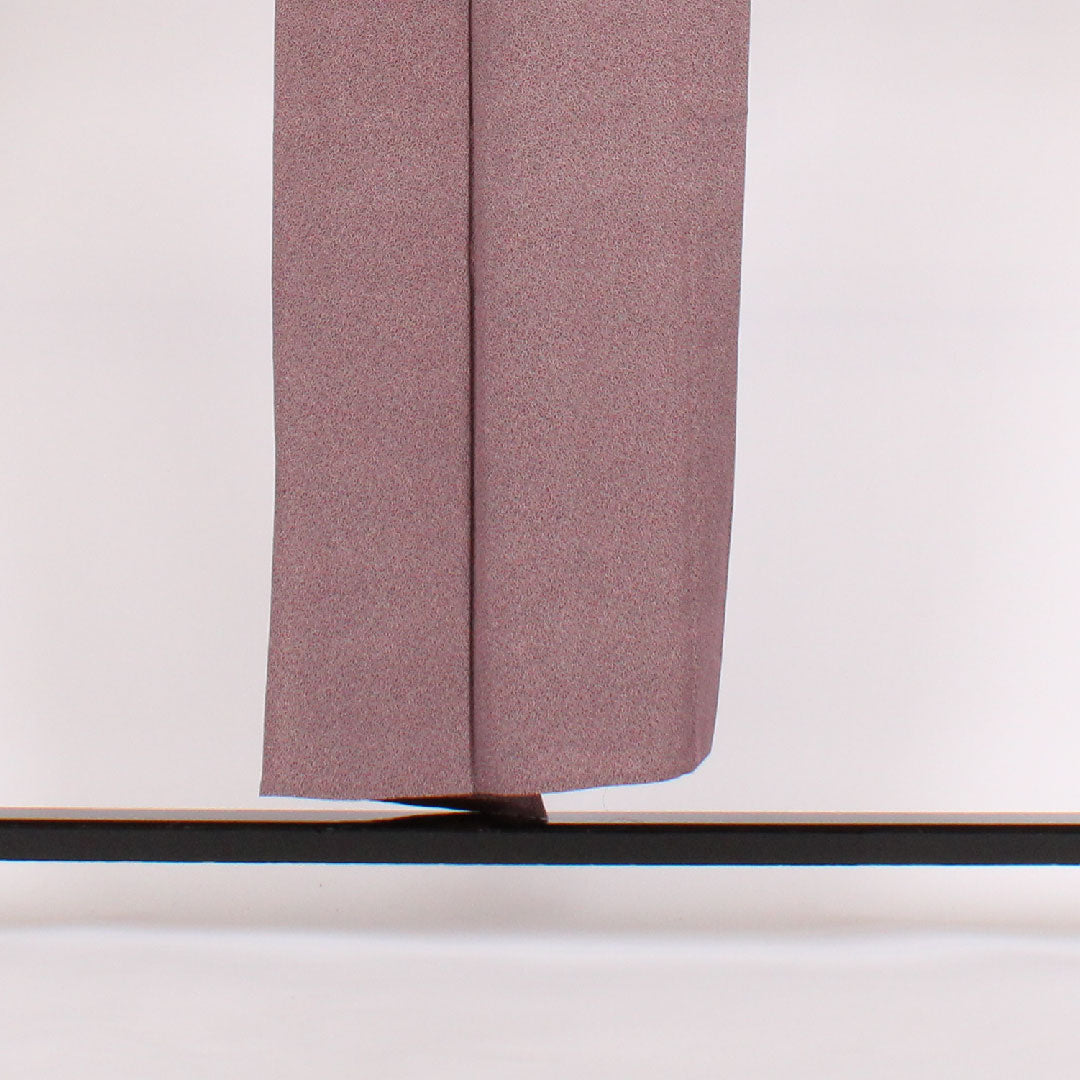 小紋 身丈151.5cm 裄丈62cm 袷 江戸小紋 正絹 Aランク 紫系 1115000123220
