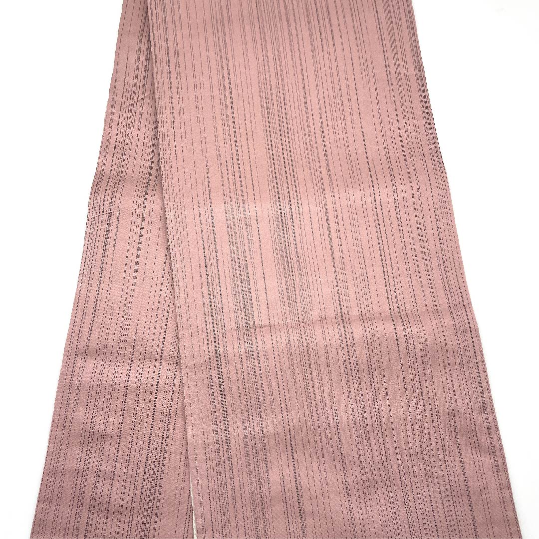 袋帯 横段 花柄 帯丈415cm 正絹 Aランク 全通 カジュアル グラデーション系 1123006893399