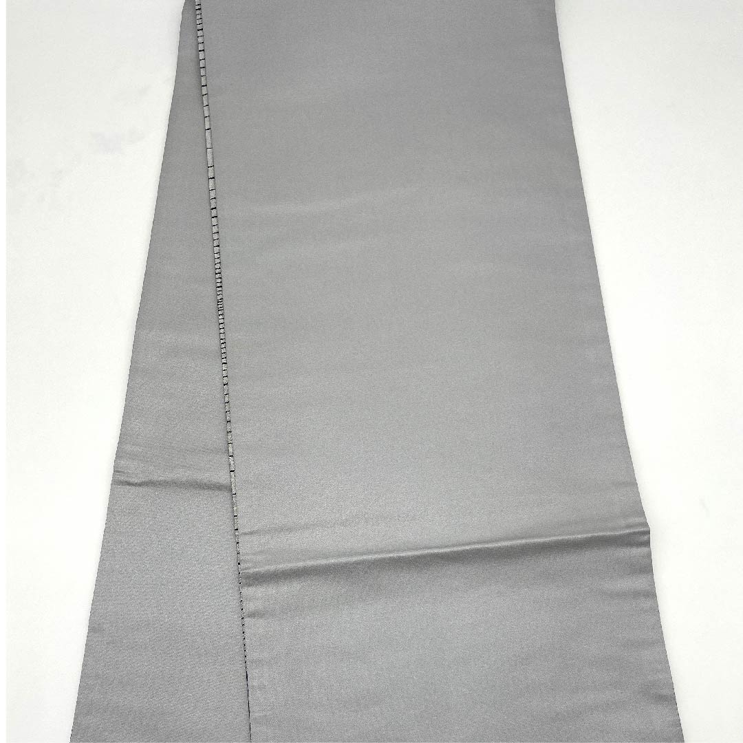 袋帯 変わり市松 瓢箪 モノトーン 帯丈438cm 正絹 Sランク 六通 カジュアル グラデーション系 1123008812399