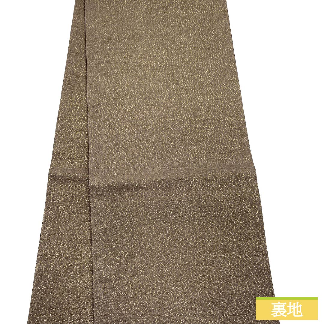 袋帯 正絹 桑の実色(くわのみいろ) 流水 御所車 帯丈444cm Sランク 六通 フォーマル 紫系 1123014712320