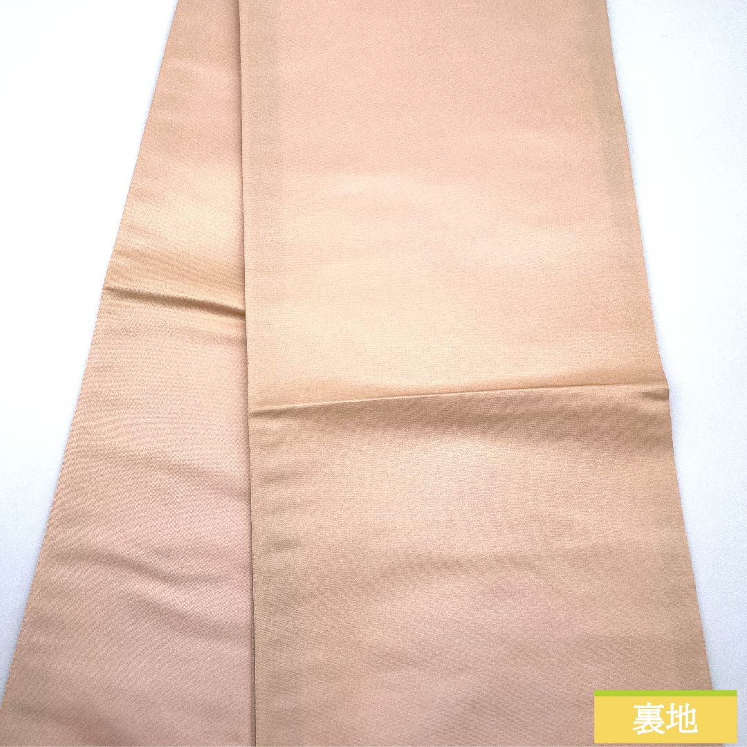 袋帯 シンプル 横段 帯丈446cm 正絹 Aランク ポイント柄 セミフォーマル グラデーション系 1123010753399