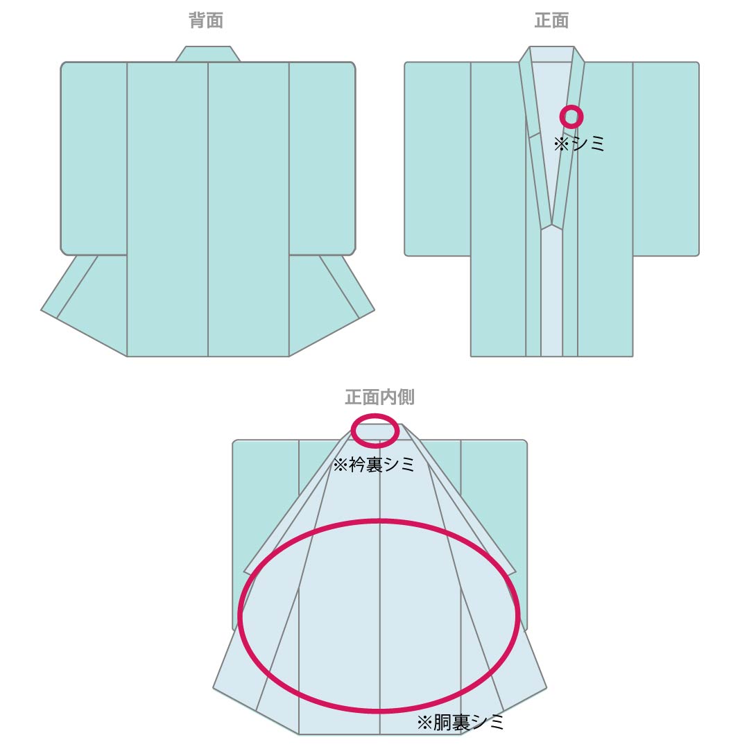 色無地 正絹 Bランク 身丈164.5cm 裄丈65.5cm 支子色(くちなしいろ) 紋意匠 草花模様 一つ紋 袷 黄系 1114003104423