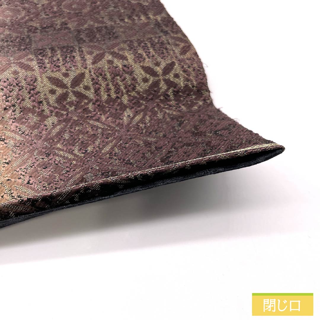 袋帯 正絹 七宝 花菱 帯丈450cm Sランク 全通 セミフォーマル グラデーション系 1123014852499