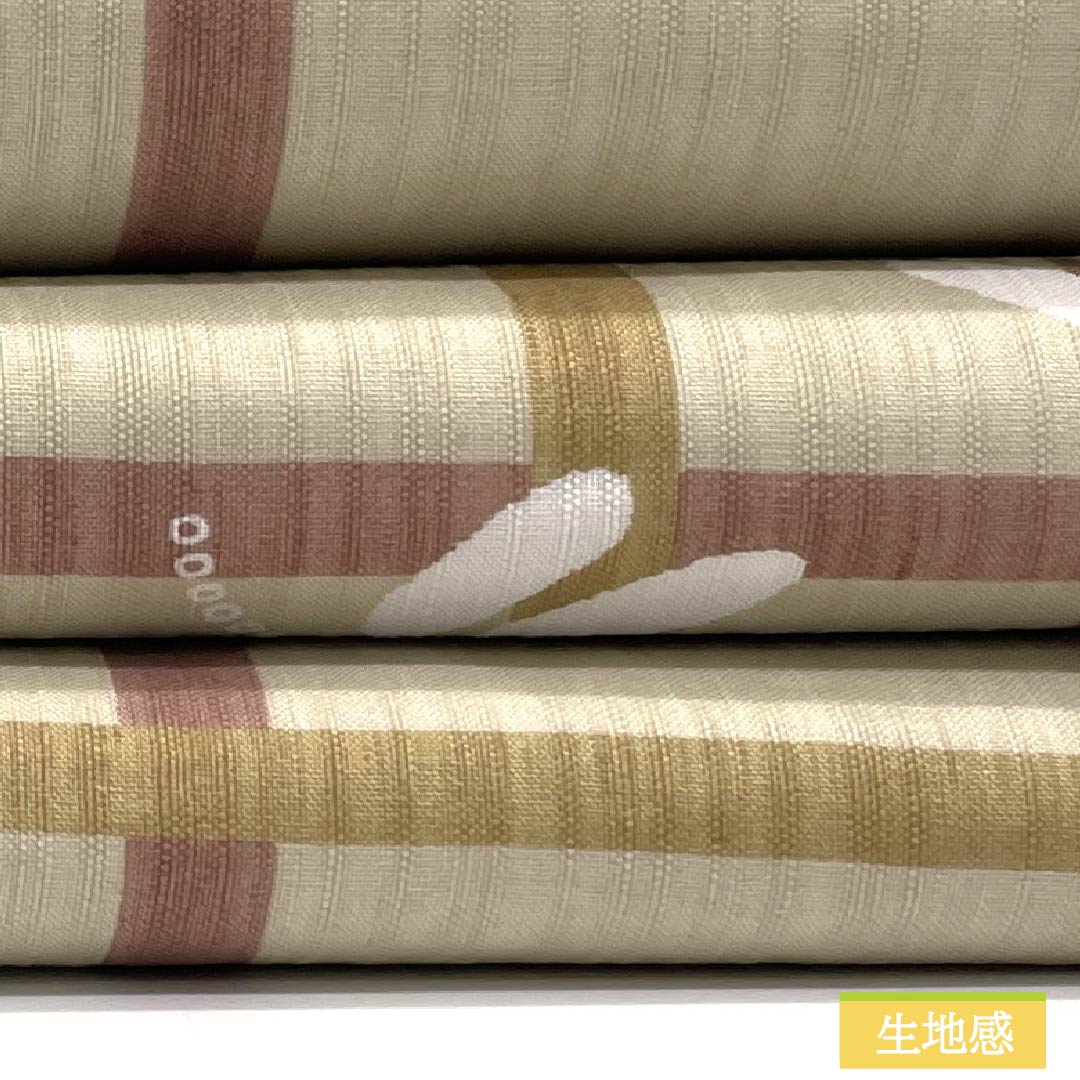 (京袋帯)名古屋帯 ポリエステル Sランク 蒸栗色(むしぐりいろ) 染め帯 京袋帯 リバーシブル 帯丈380cm 全通 カジュアル ベージュ系 1124010972425 開き仕立て