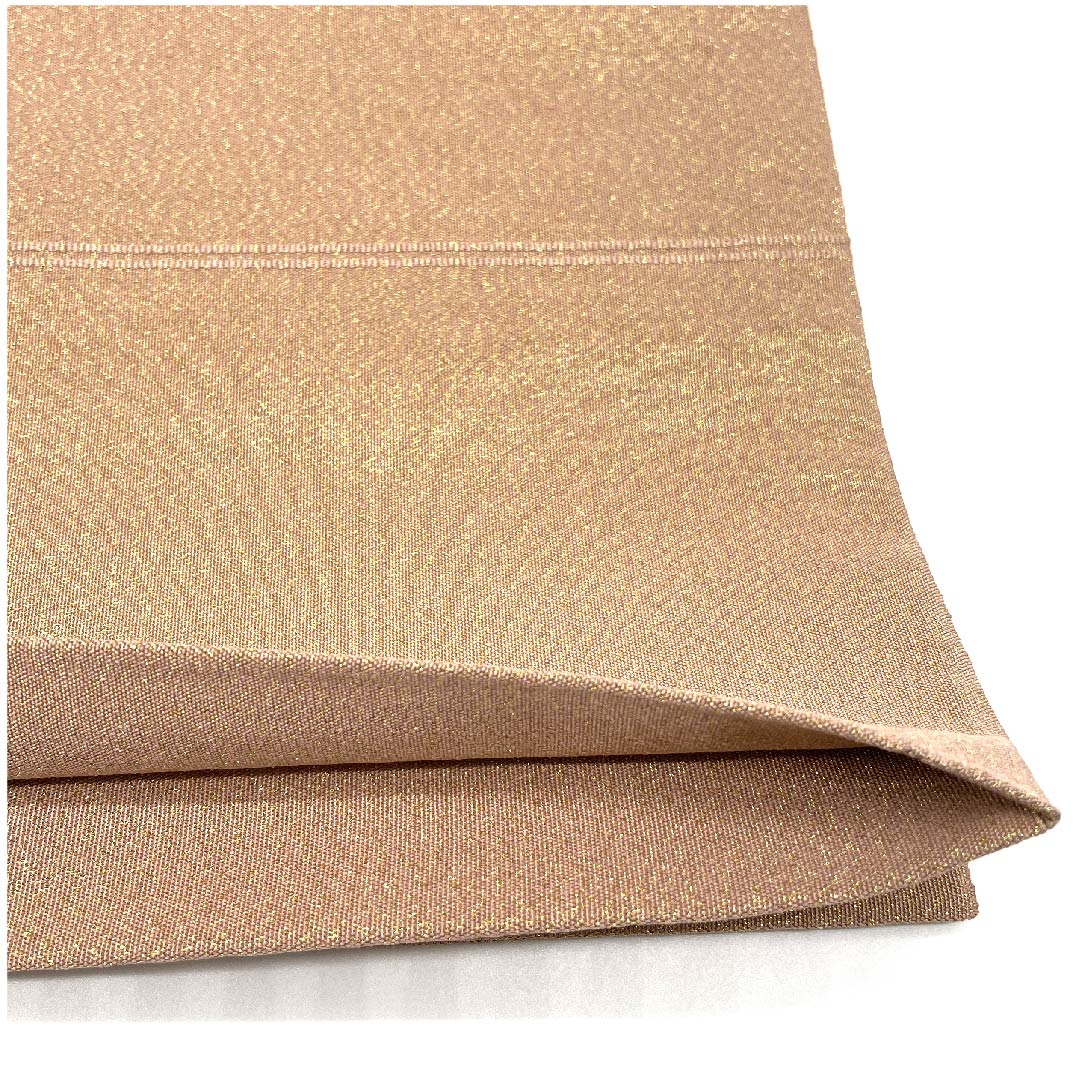 袋帯 薄赤色(うすあかいろ) 鶴 金糸 帯丈452cm 正絹 Sランク ポイント柄 フォーマル 茶系 1123007622414