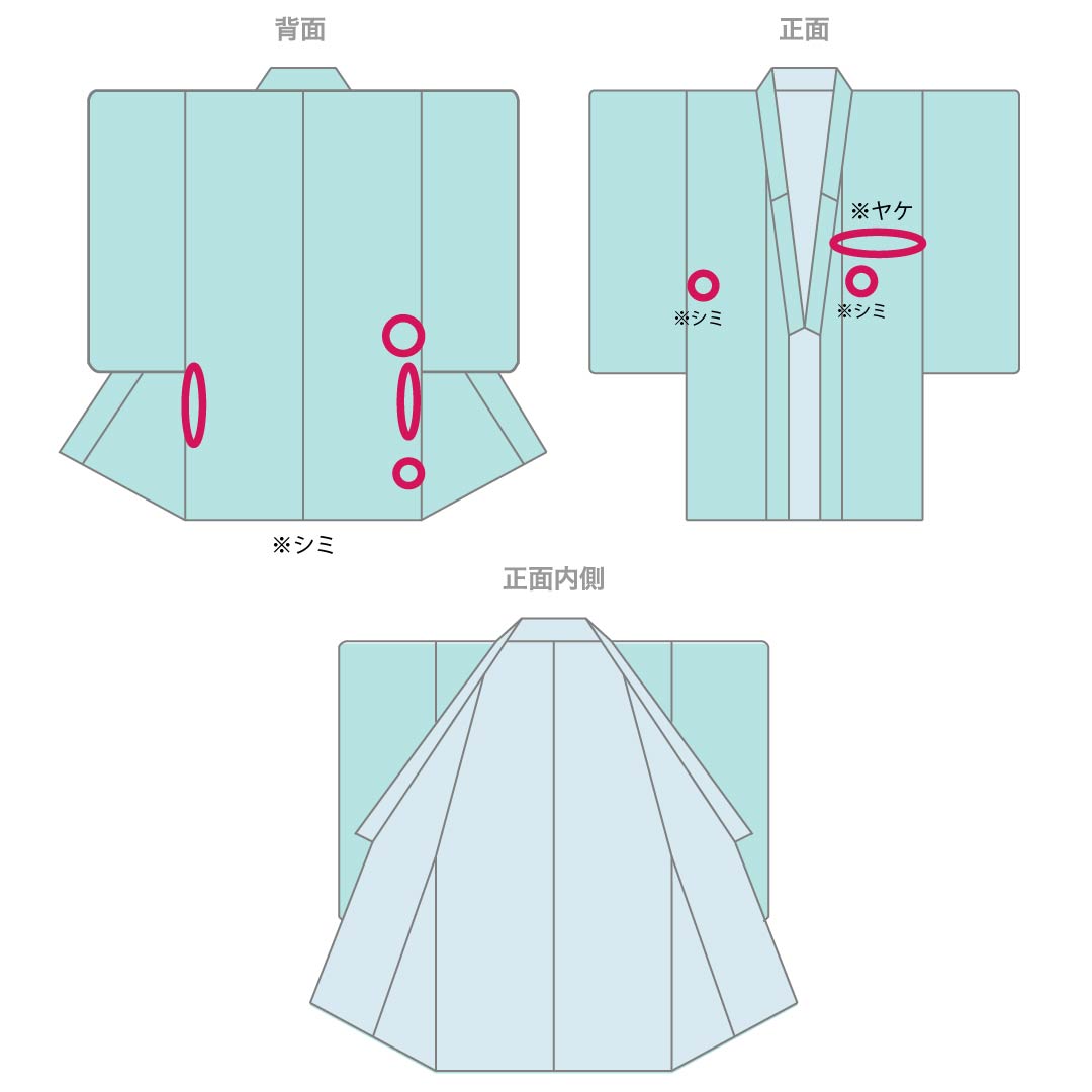 メンズ襦袢 正絹 Aランク 身丈139.5cm 裄丈69cm 空色鼠色(そらいろねずいろ) 虎 袷 グレー系 1140000993322