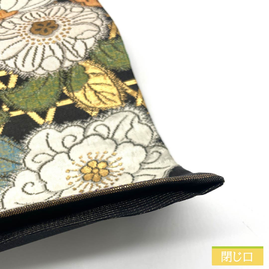 袋帯 正絹 暗紅色(あんこうしょくいろ) 振袖用 辻ヶ花 帯丈448cm Sランク 六通 フォーマル グラデーション系 1123013682399