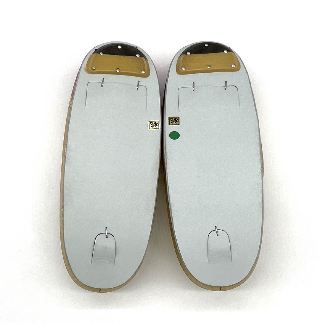 (New old stock) Formal sandal and bag set, gold, unused, cherry blossom, classic pattern, M size, gold, S rank, 1133000162321