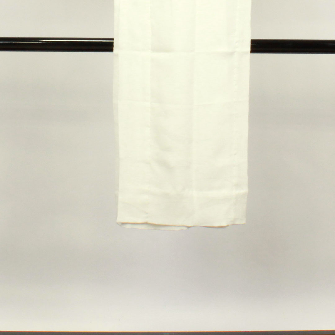 長襦袢 正絹 身丈123cm 裄丈65cm 単衣 フォーマル 露芝 Sランク 白系 1129000512111