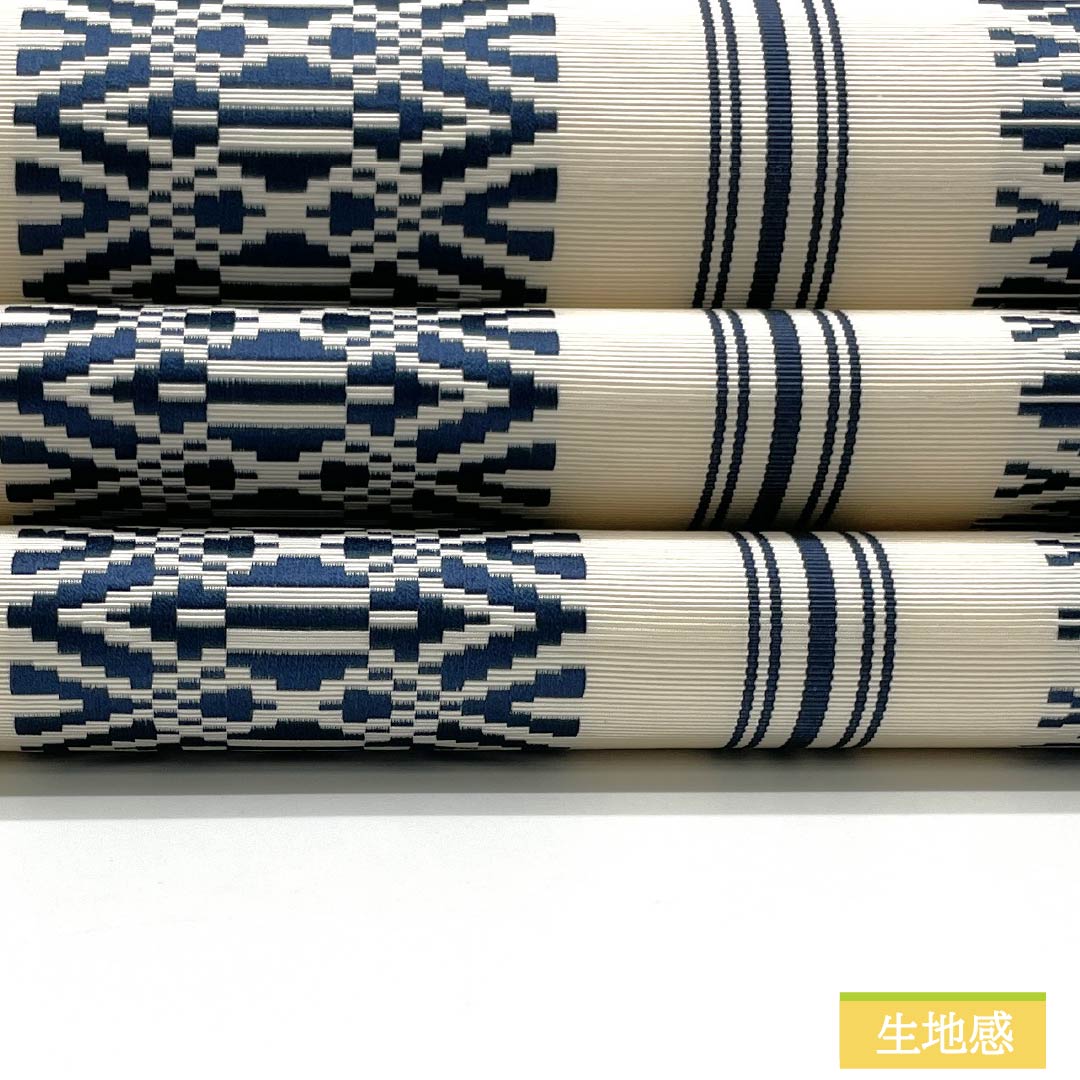 名古屋帯 砥粉色(とのこいろ) 博多織 献上柄 帯丈364cm 正絹 Sランク 全通 カジュアル 白系 1124007222311 開き仕立て