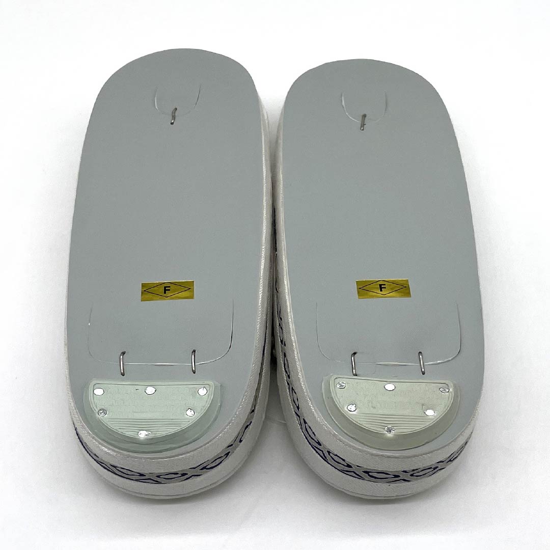 (新品)草履 亜麻 NEWランク 夏草履 亜麻草履 日本製 夏用 長さ24cm Lサイズ 白系 1122001691411