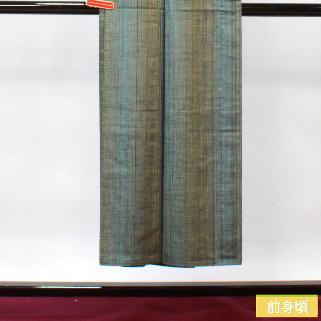 Silk pongee, Length 147.5cm, Sleeve length 62.5cm, Baekje pongee, Geometric pattern, S rank, Single layer, Gradient pattern, 1116003132199