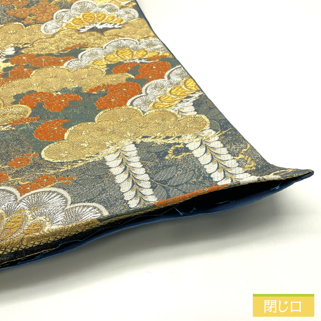 袋帯 正絹 Sランク 春秋松重文 西陣織 帯丈432cm 六通 フォーマル グラデーション系 1123016752399