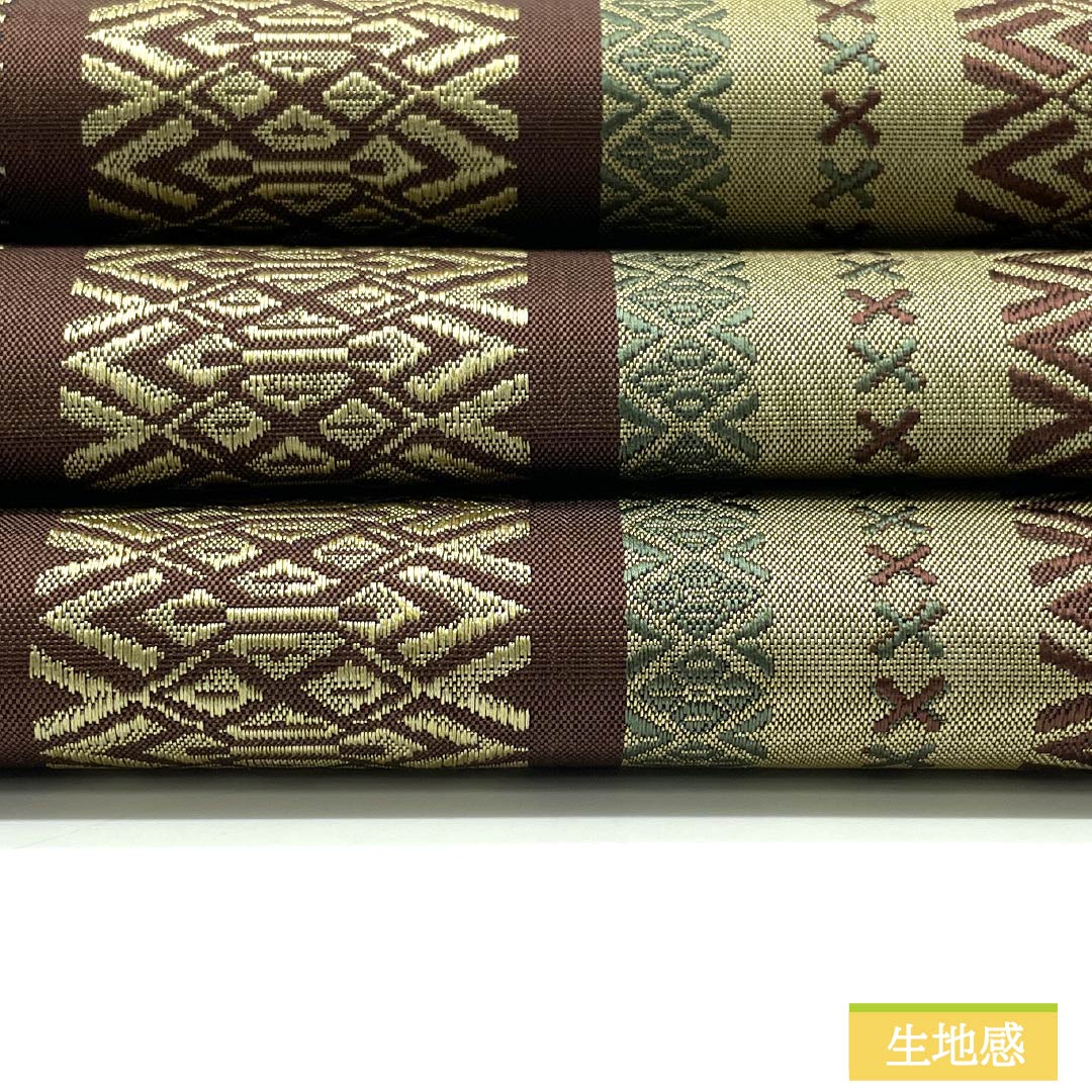 Nagoya obi, pure silk, Kenjo pattern, Hakata weave, obi length 365cm, S rank, full length, semi-formal, gradation style, 1124006992399, Nagoya tailoring