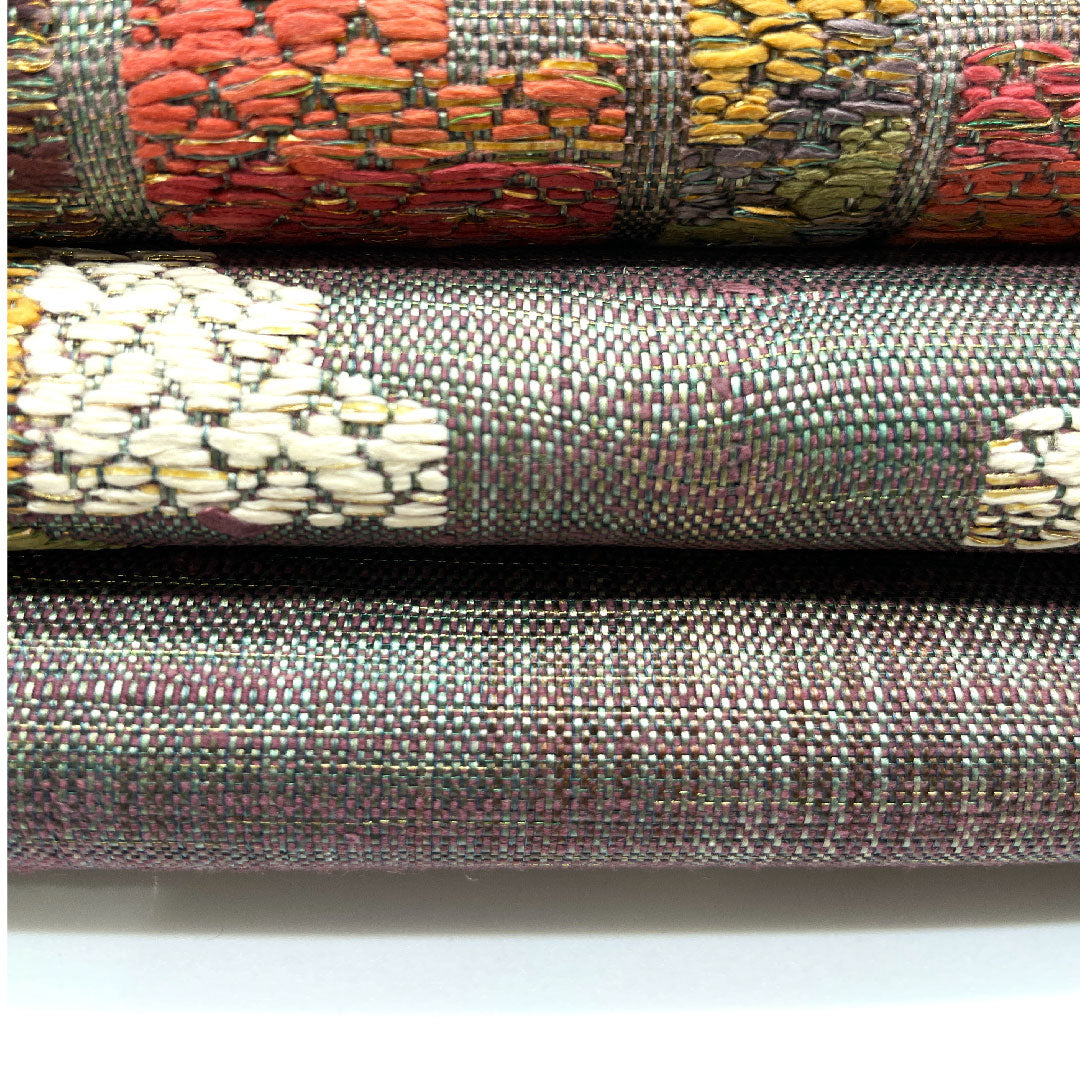 袋帯 焼箔 抽象模様 帯丈436cm 正絹 Sランク ポイント柄 カジュアル グラデーション系 1123005092399