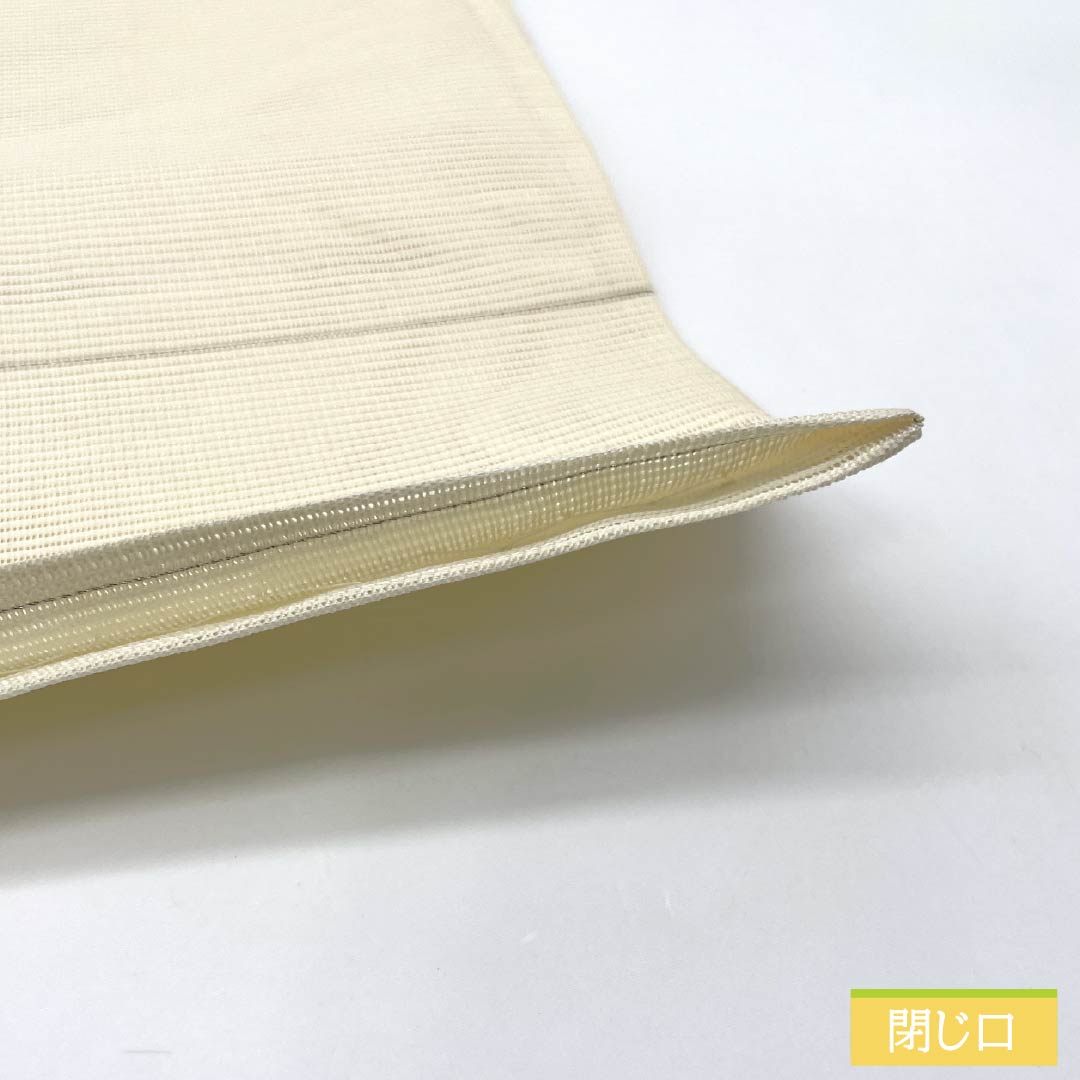 袋帯 正絹 沙羅双樹 夏帯 作家物 蘇州刺繡 帯丈422cm Sランク ポイント柄 セミフォーマル クリーム系 1123014642315