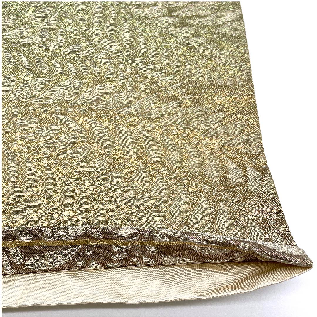 袋帯 グラデーション 藤の花 帯丈430cm 正絹 Sランク 六通 フォーマル グラデーション系 1123009092399