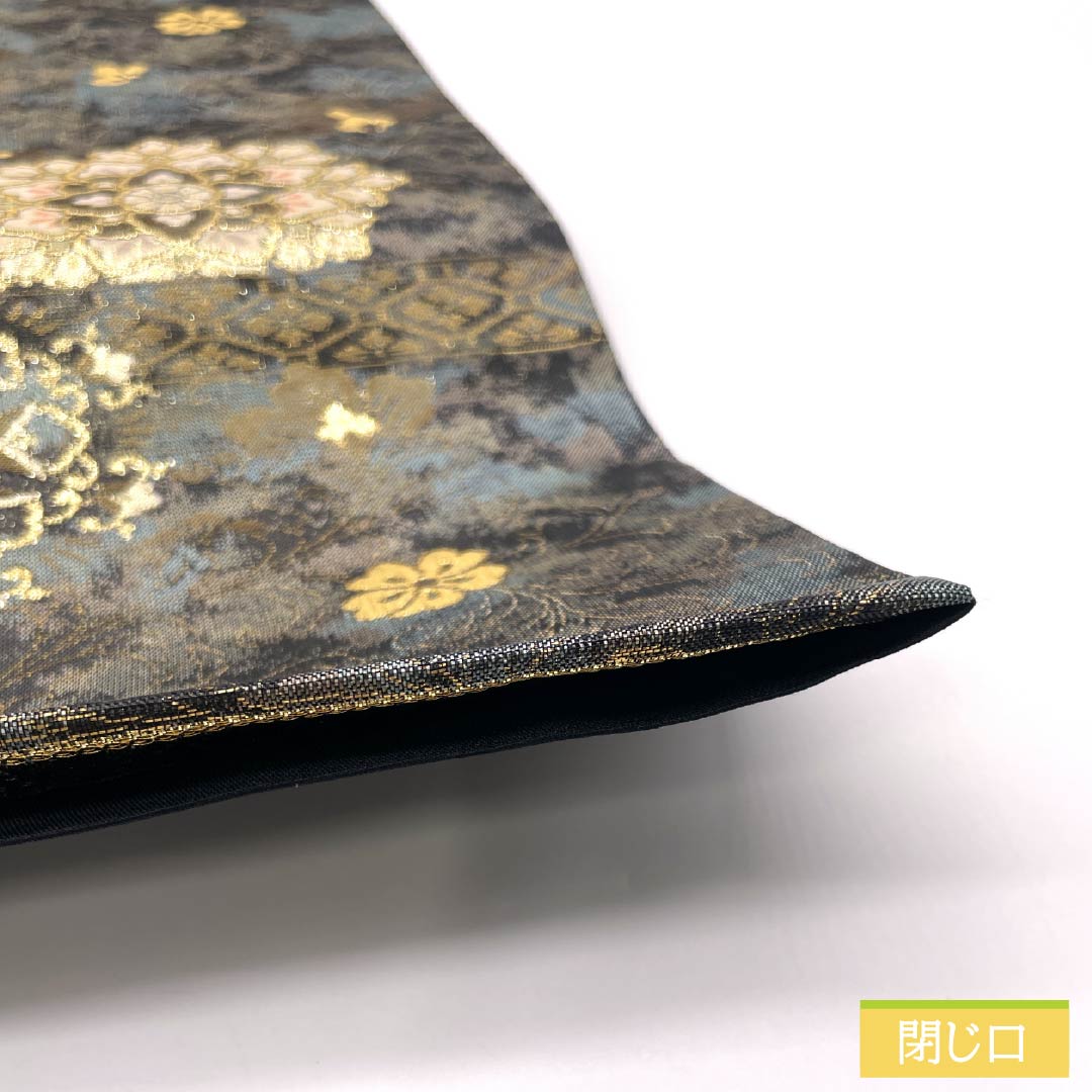 袋帯 正絹 華文 留袖用 唐花 帯丈444cm Sランク 六通 フォーマル グラデーション系 1123014442399