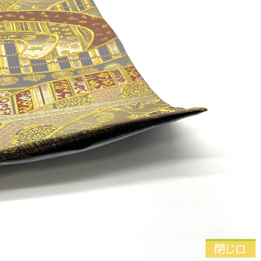 袋帯 正絹 Aランク 北出工芸 留袖用 北出与三郎 作家物 古典柄 帯丈436cm 六通 フォーマル グラデーション系 1123015513399