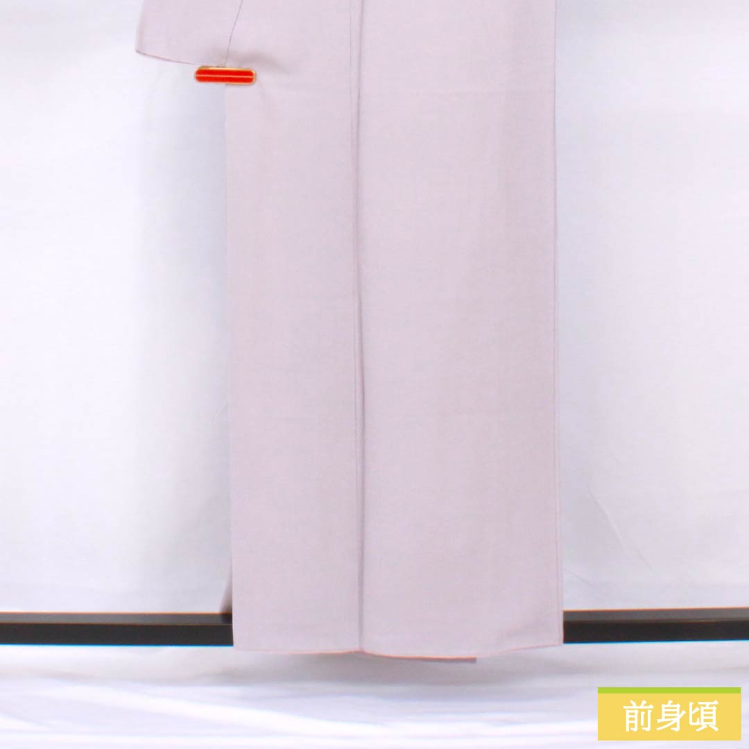 Komon, pure silk, length 157cm, sleeve length 69cm, lined, half-colored, stencil-dyed, Edo komon, mansuji, durable dyeing, S rank, purple, 1115005682320