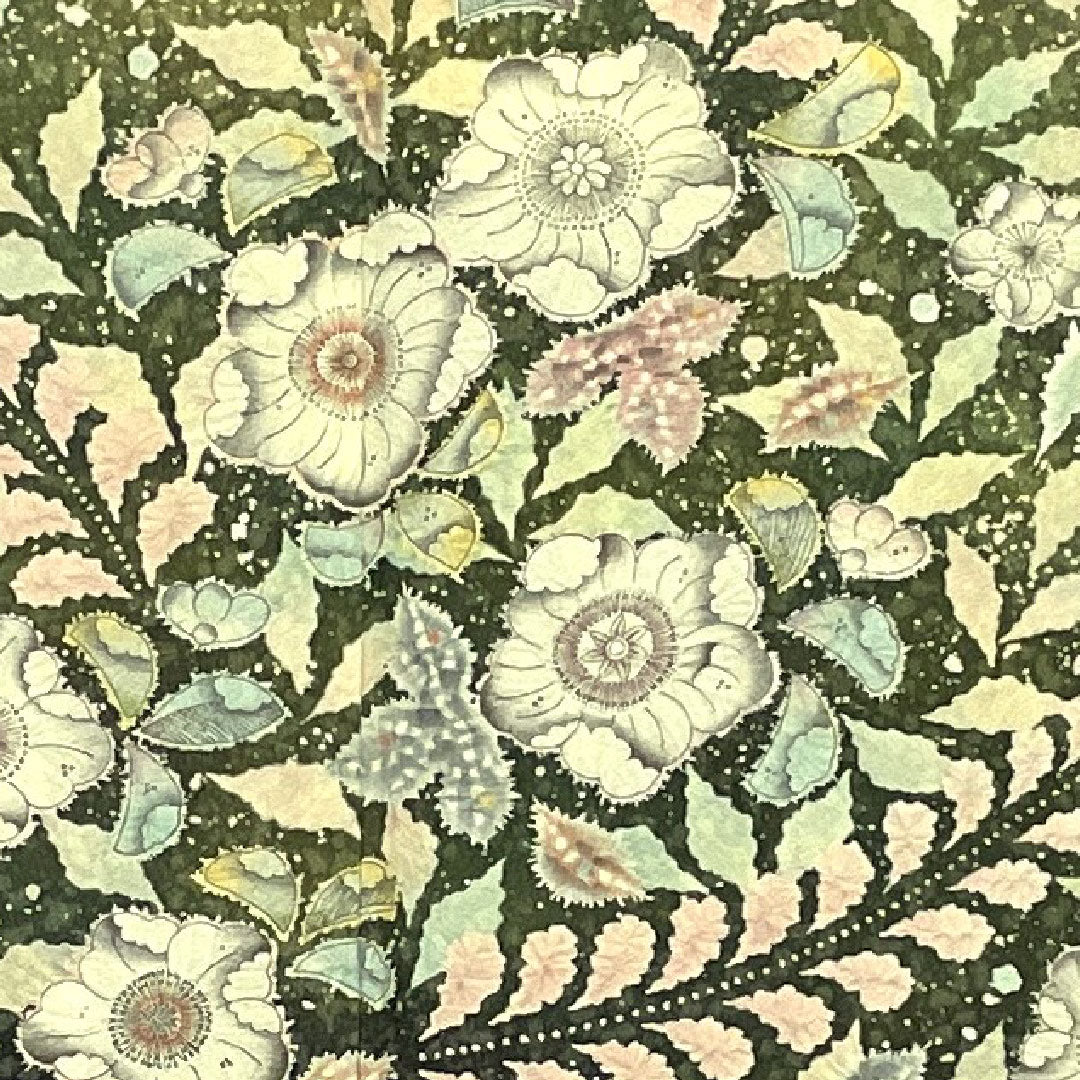 振袖 身丈156cm 裄丈63cm 袷 辻ヶ花 桐屋翠山工房謹製 正絹 Sランク 青系 1113000442317