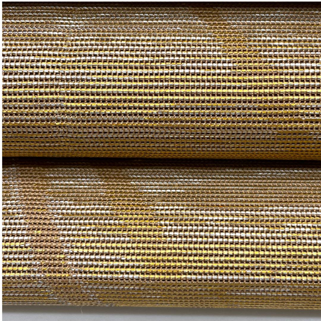 Nagoya obi, gold, summer obi, silk, abstract pattern, obi length 398cm, pure silk, A rank, full length, semi-formal, gold, 1124004463321, open style